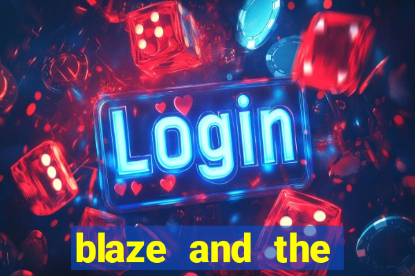 blaze and the monster machines logo font